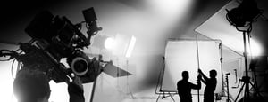 Equipo de producción audiovisual de HOF filmando para una marca